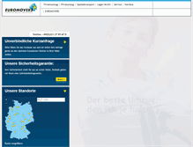 Tablet Screenshot of euromovers.de